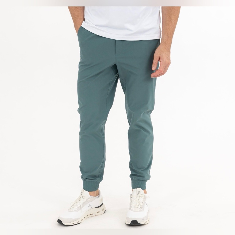 Rhoback Men's 3XL Delta Performance Jogger Jungle Green Stretch Golf  EUC Active